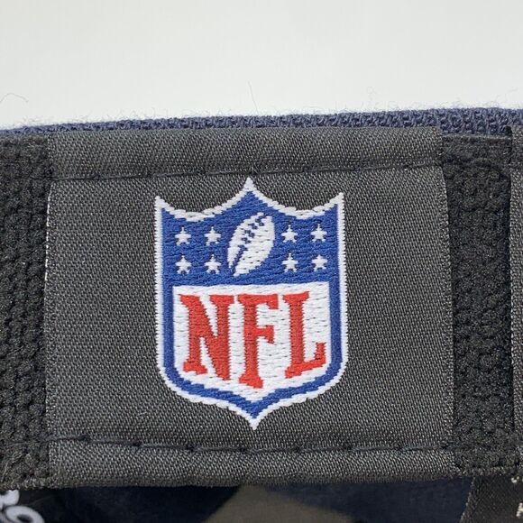 Chicago Bears New Era 39Thirty Fitted M/L Blue Embroidered Bear Cap Hat(H10) - Picture 16 of 16